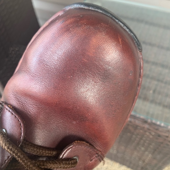 Red Wing Womens 9.5 B Oxford Brown Leather Work Shoes Lace Up Casual Round 1624 - Picture 10 of 10